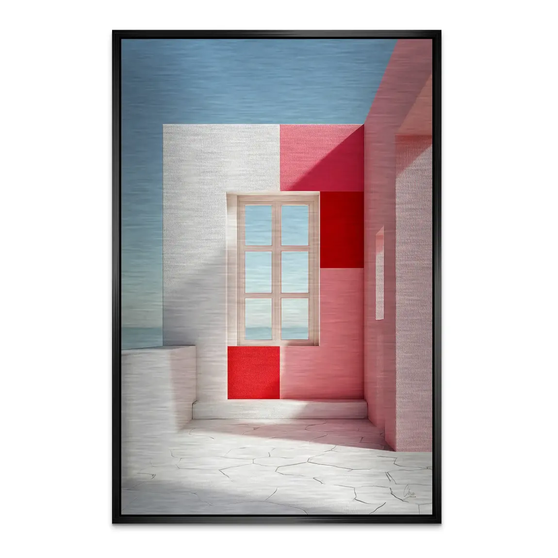 Ocean Vista Alu Dibond Bild gebürstet - INGALERIE | Dein Onlineshop für moderne Wandbilder