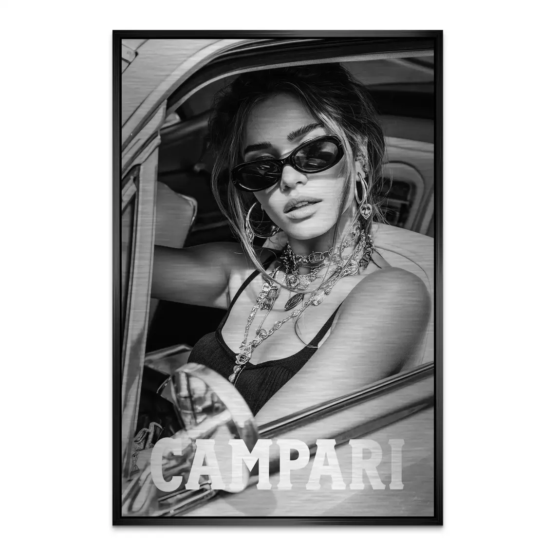 Summer Glam Alu Dibond Bild gebürstet