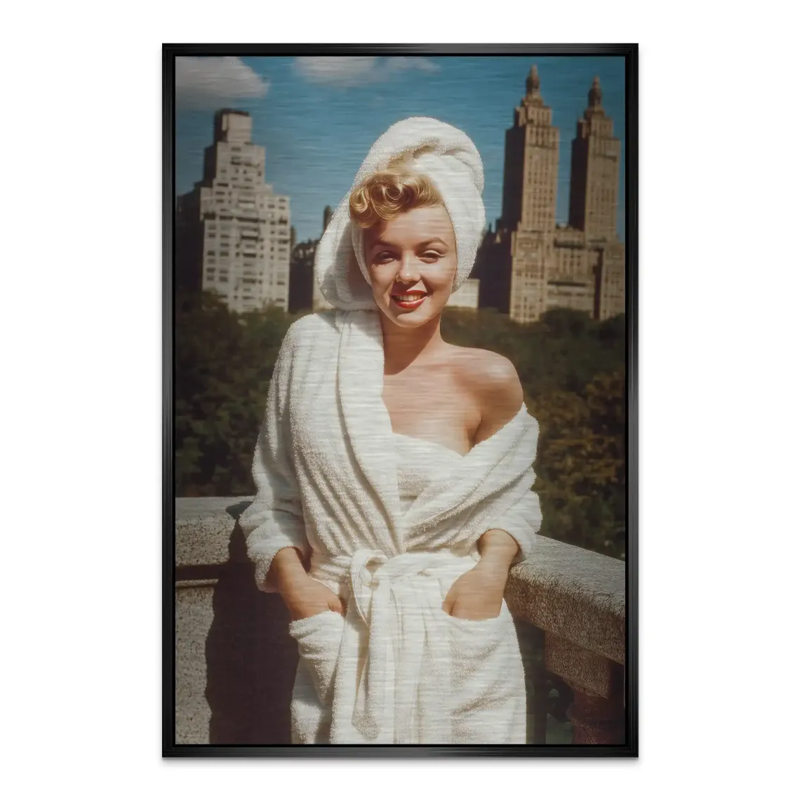 Central Park Charm Alu Dibond Bild gebürstet