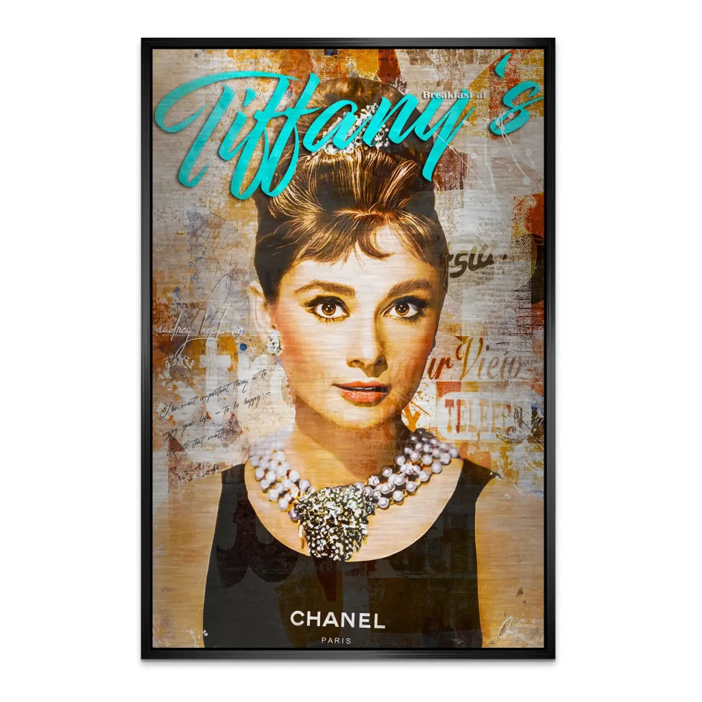 Audrey Tiffany Art AluDibond Gebürstet INGALERIE