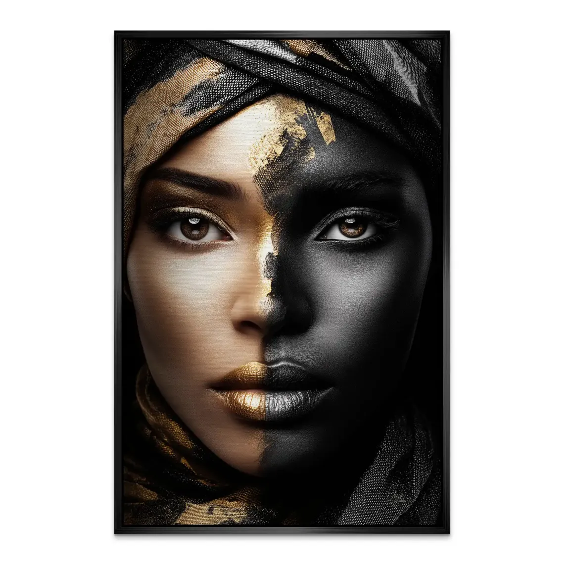 Dual Essence Alu Dibond Bild gebürstet - INGALERIE | Dein Onlineshop für moderne Wandbilder