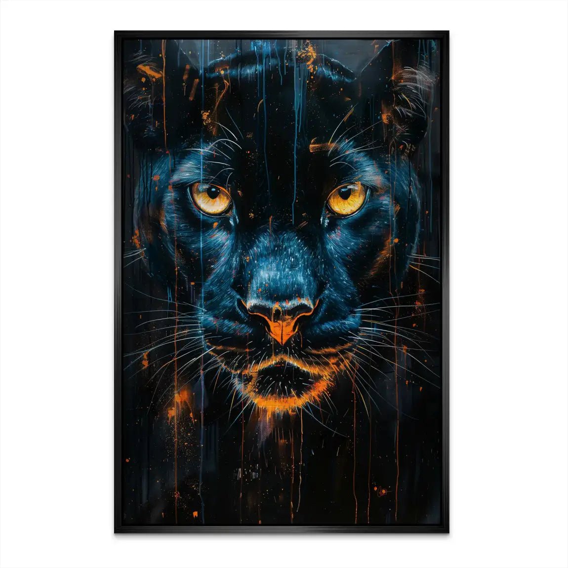 Black Panther AluDibond Gebürstet INGALERIE