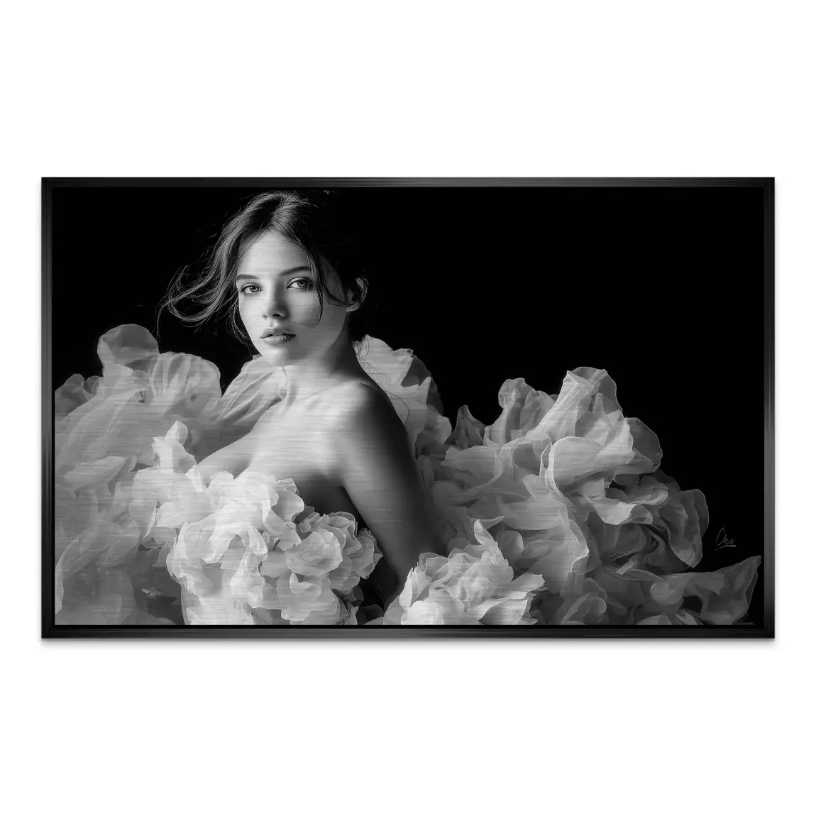 Whispering Beauty AluDibond Gebürstet