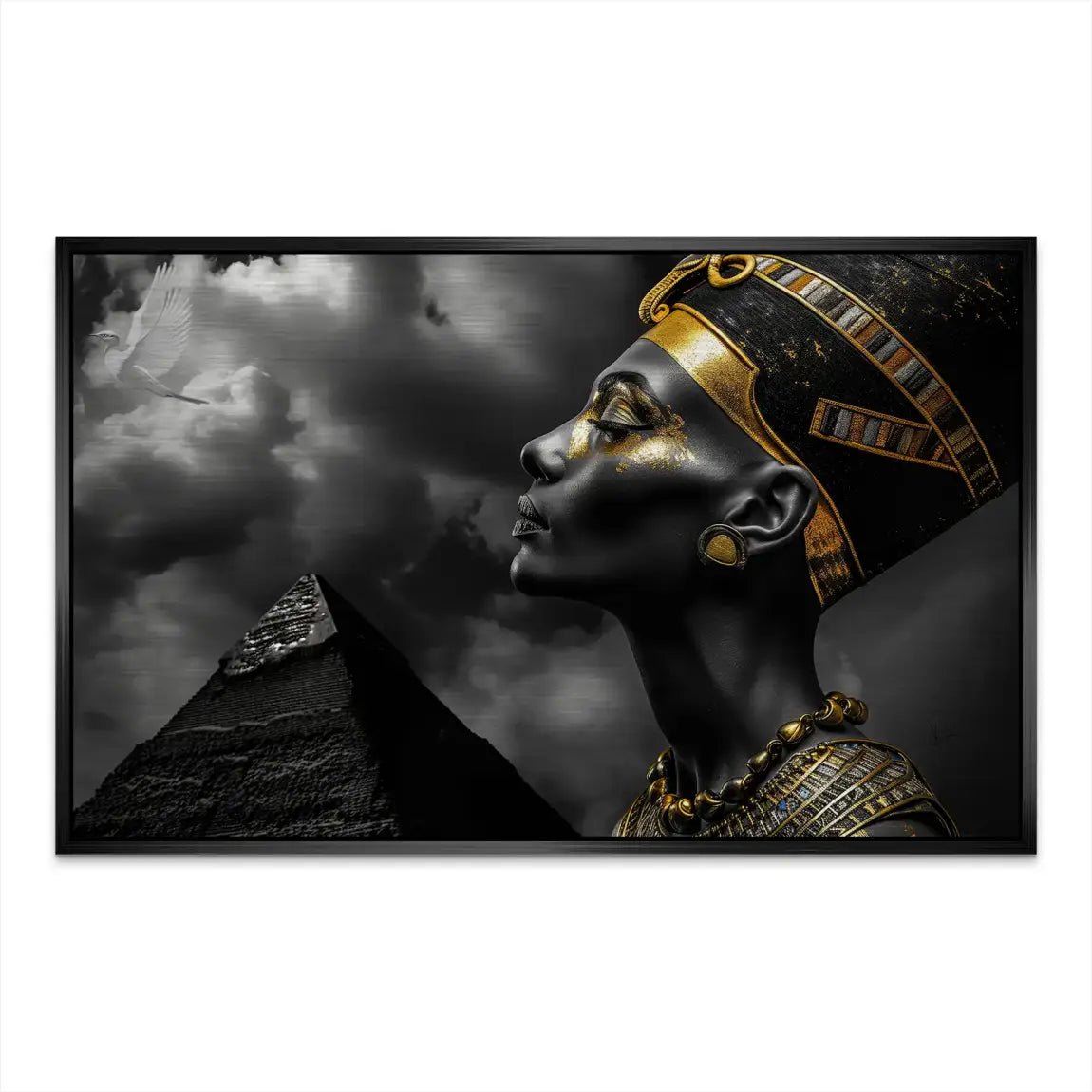 Queen Kleopatra Nr.4 Dark AluDibond Gebürstet INGALERIE