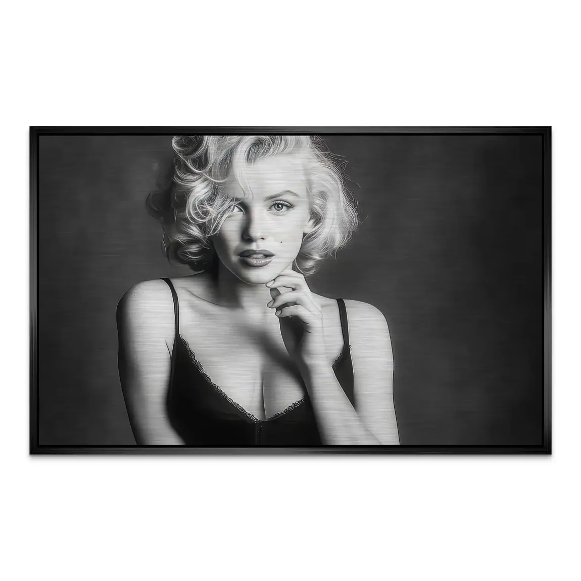 Marilyn Monroe Silent Erotik Alu Dibond Gebürstet INGALERIE