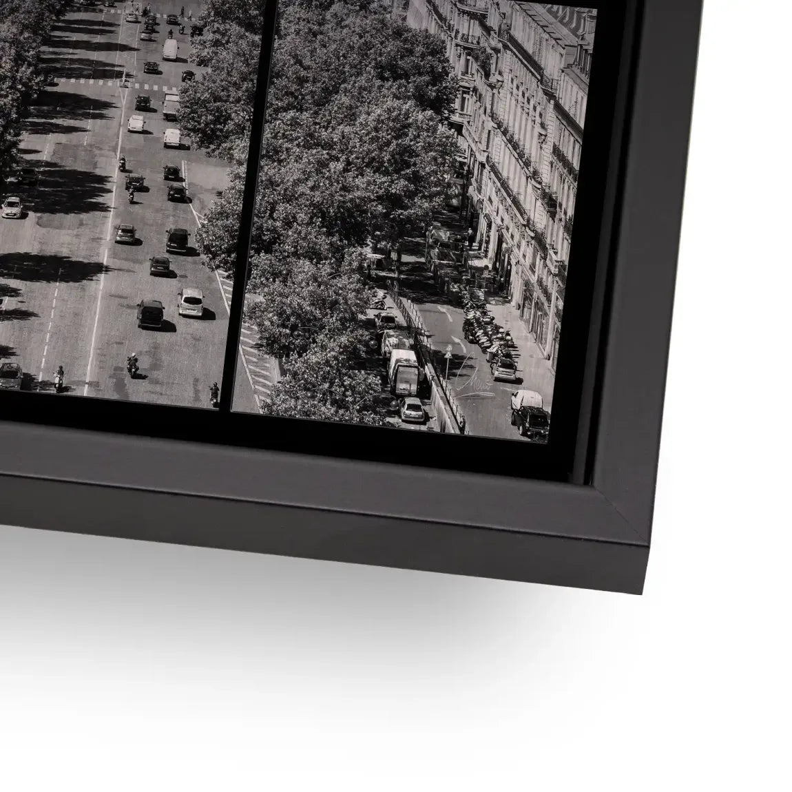 Skyline Avenue Paris Alu Gebürstet Bild