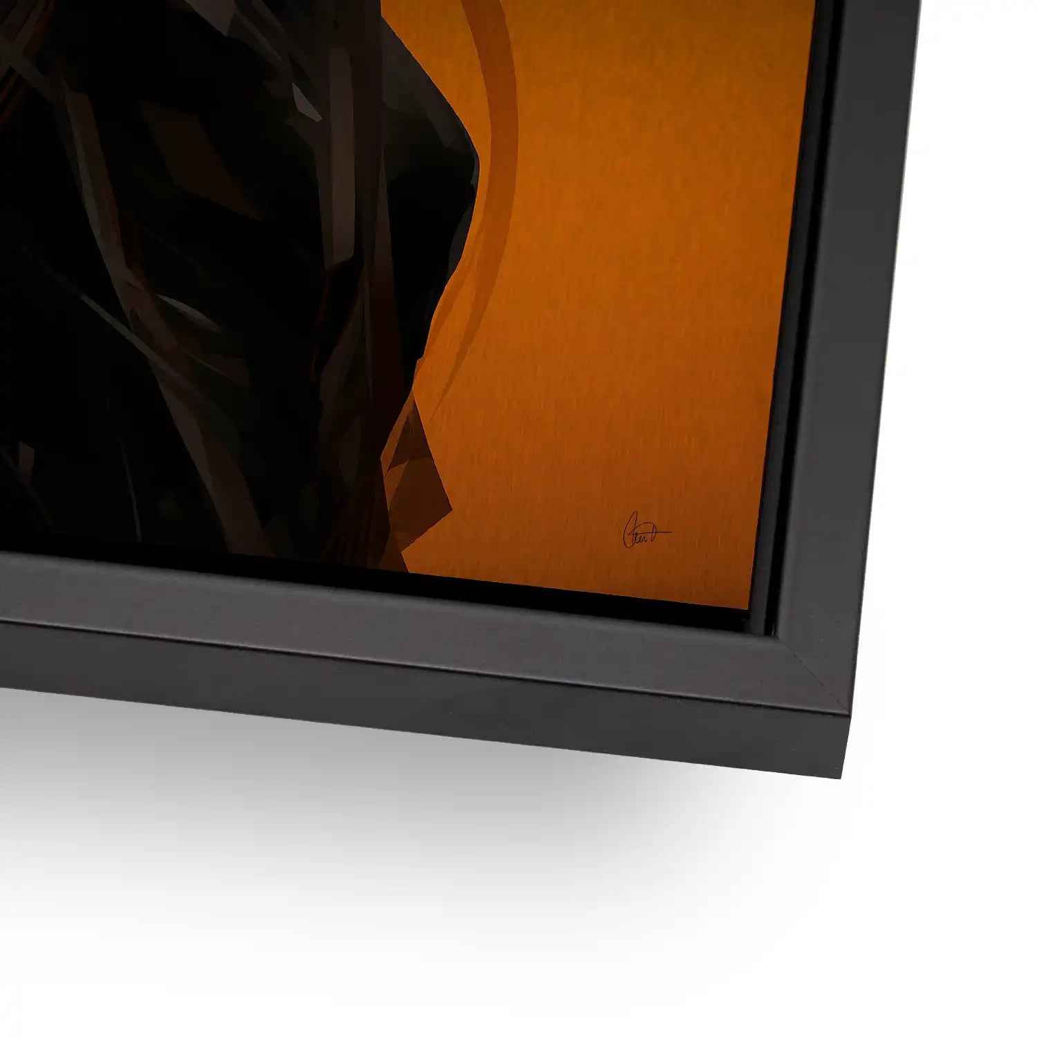 Frau mit Hut Alu Gebürstet INGALERIE