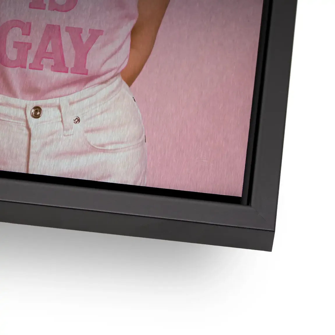 Audrey Hepburn Ken is Gay Aluminiumbild gebürstet