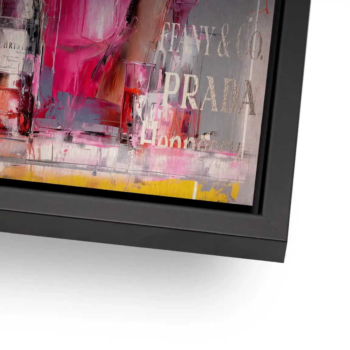 Champagne Bliss Audrey Hepburn Alu Gebürstet Bild
