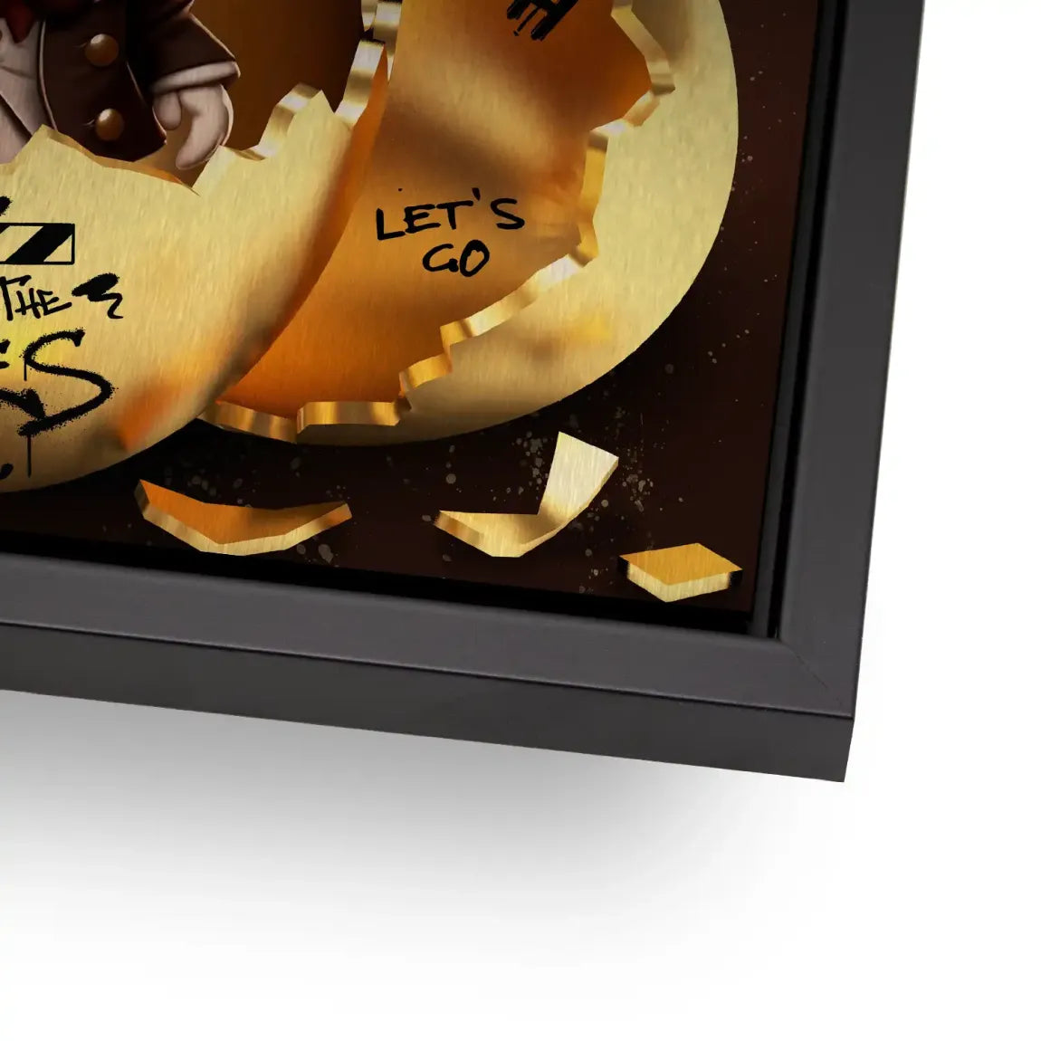 Money Master Dagobert Duck Alu Gebürstet Bild