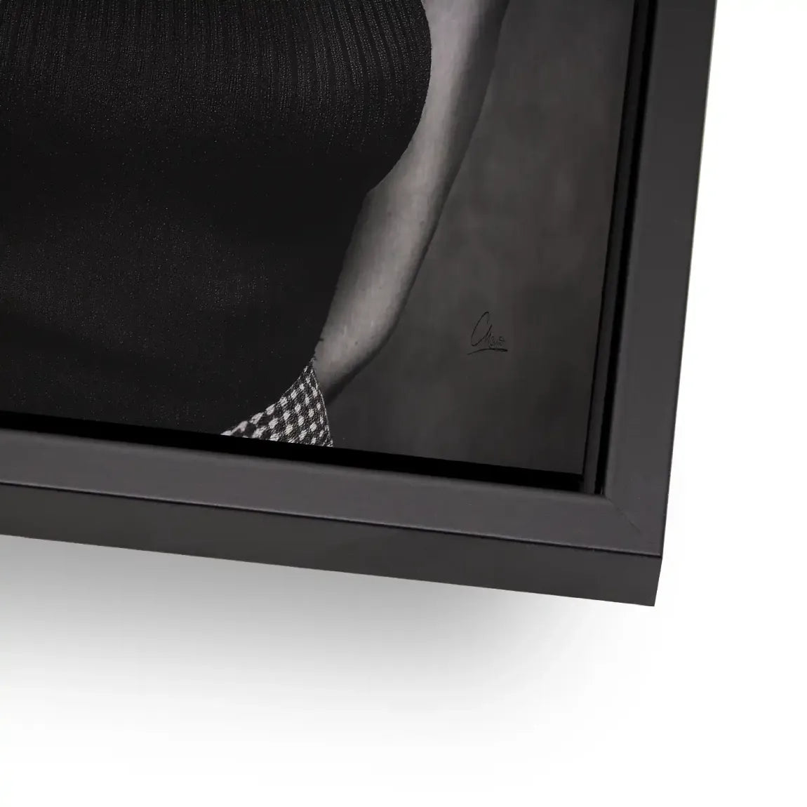 Marilyn Black and White Style Alu Gebürstet Bild