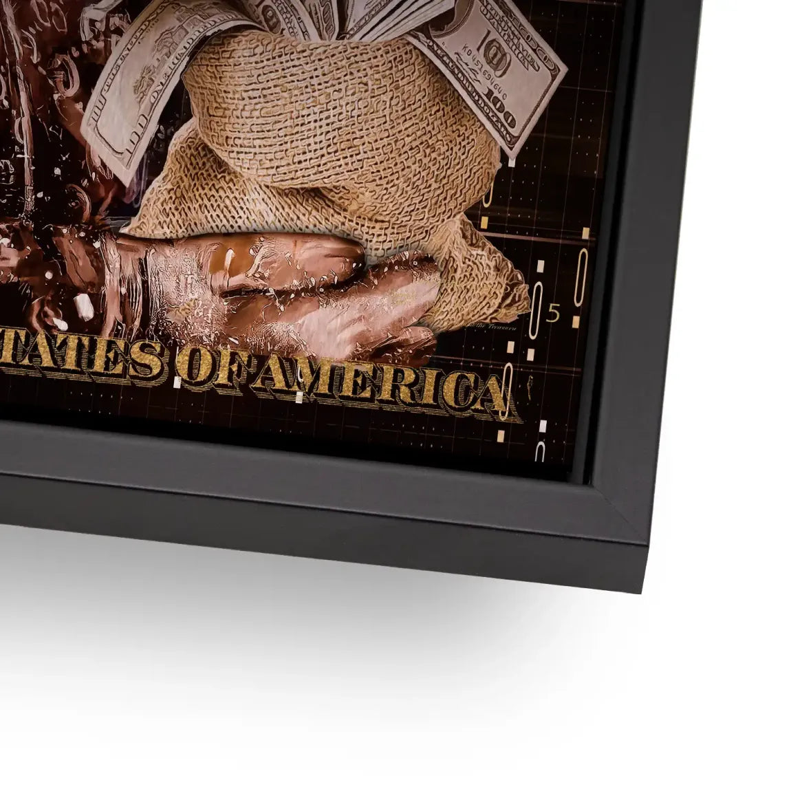 Mr Money Forbes Alu Gebürstet Bild