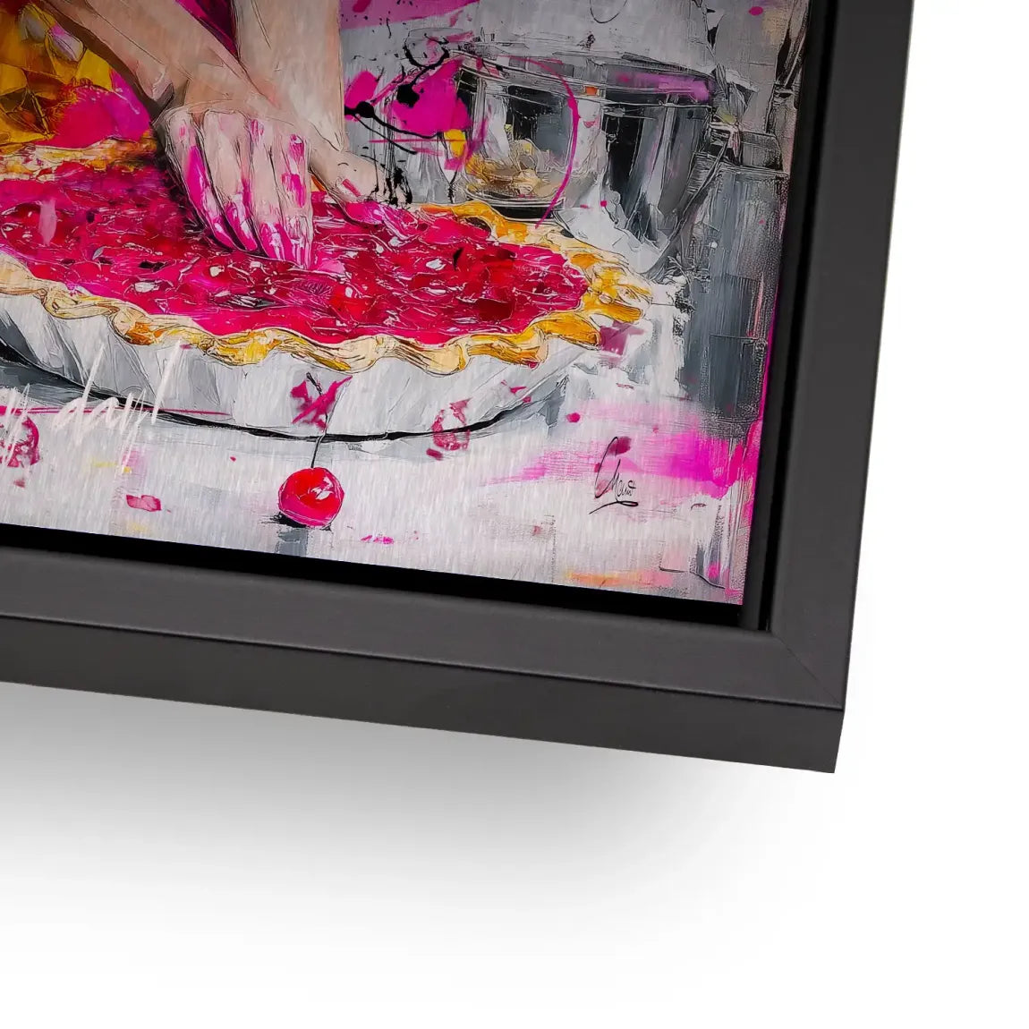 Cherry Bliss Audrey Hepburn Alu Gebürstet Bild