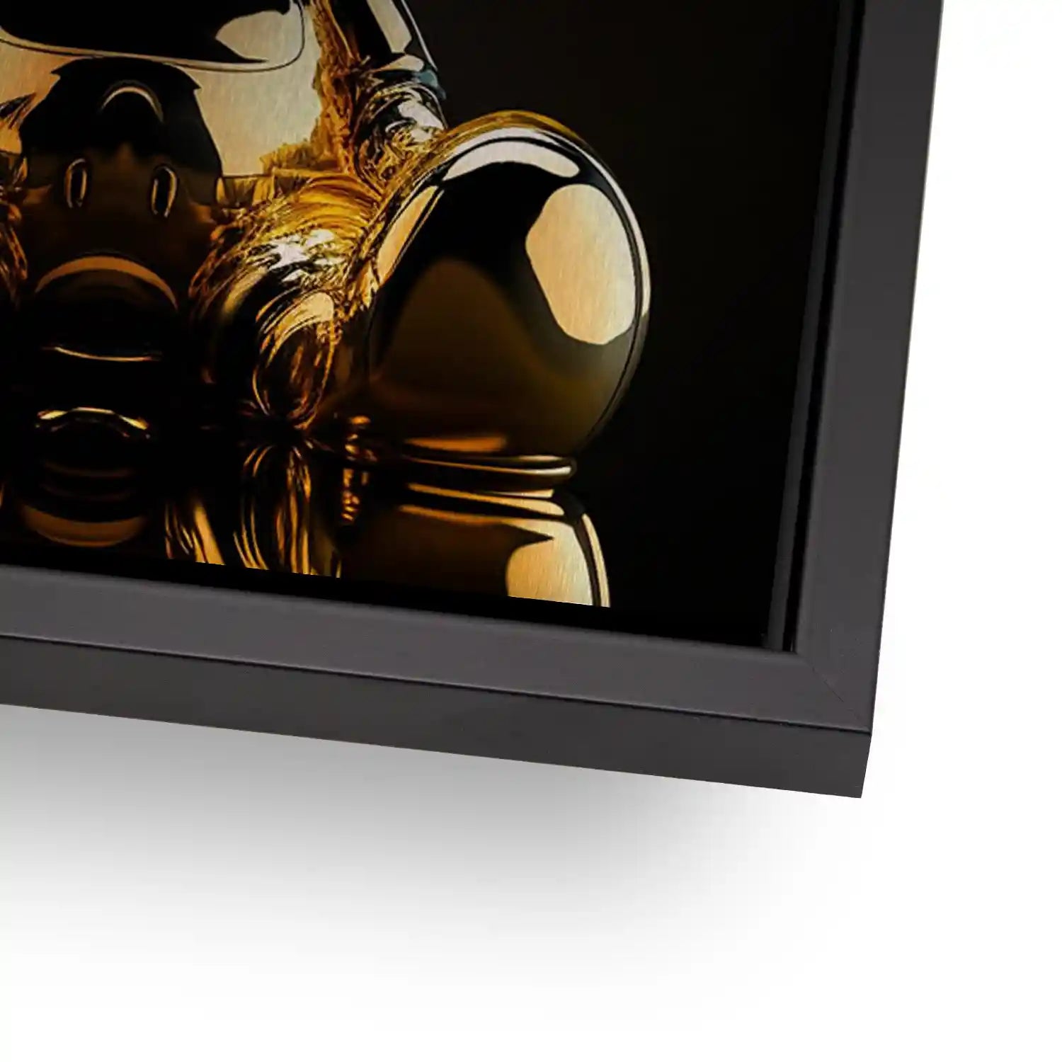 Micky Gold Pop Art Alu Gebürstet INGALERIE