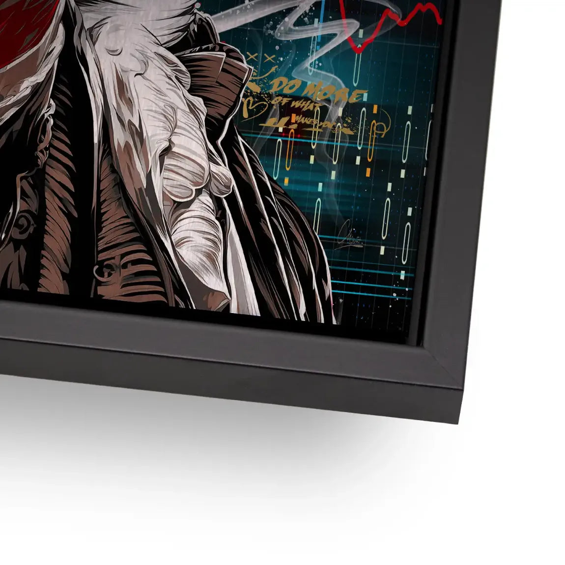 Money Empire Wallstreet Alu Gebürstet Bild