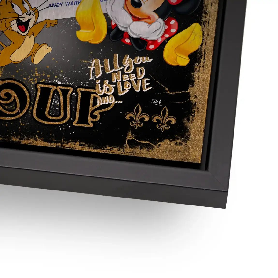 Micky Brillo Box Comic Art Alu Gebürstet INGALERIE
