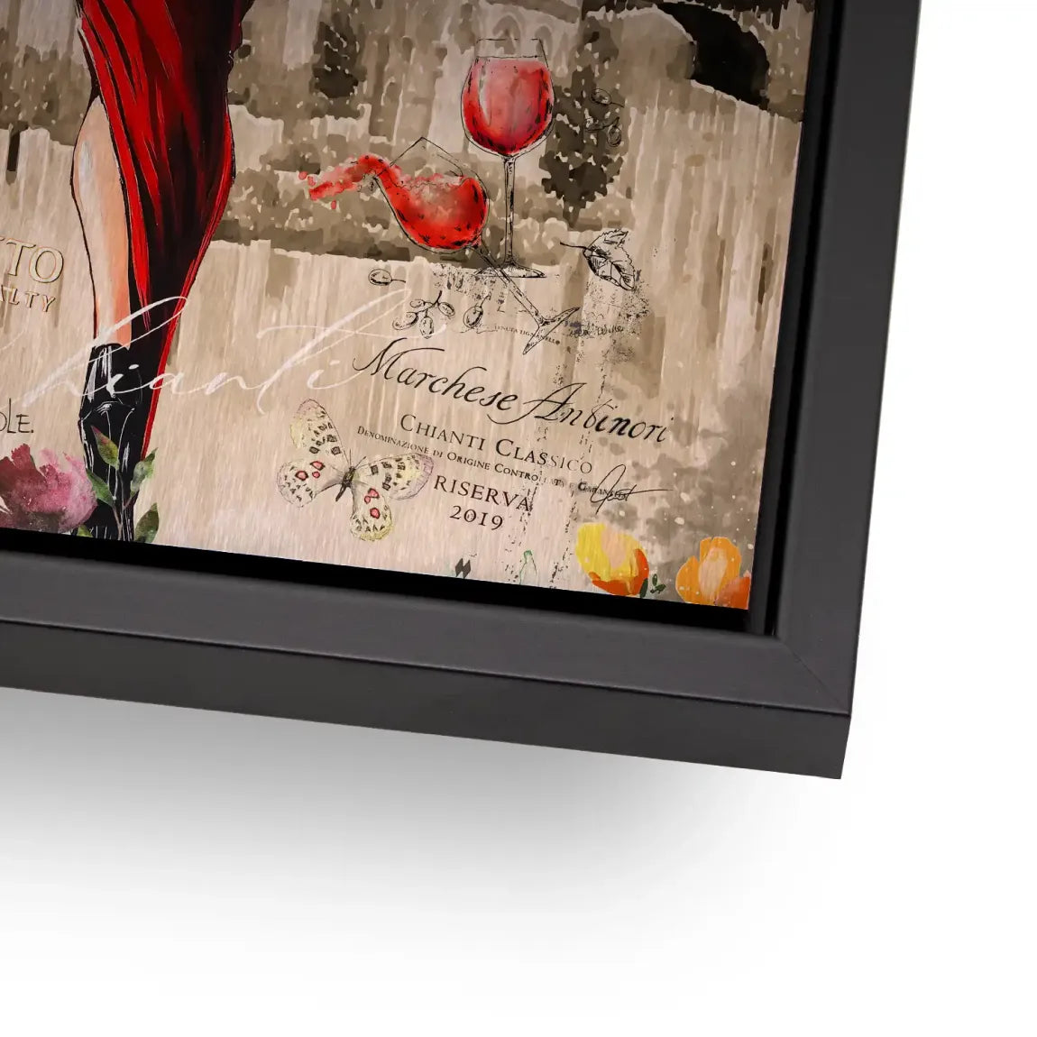 Dolce Vita Rosso Flair Aludibond Gebürstet INGALERIE