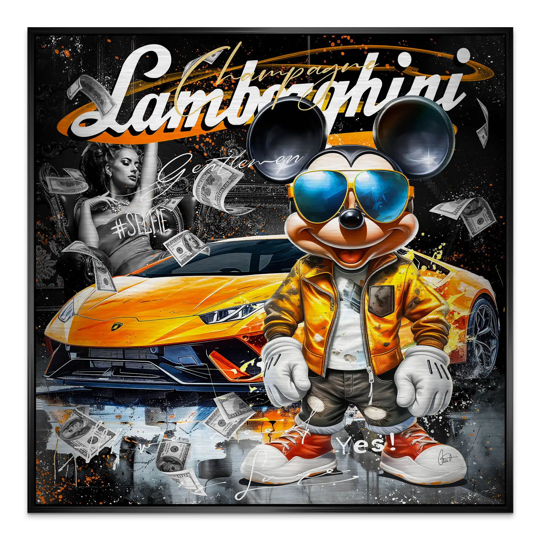 Micky Huracan Alu Gebürstet INGALERIE