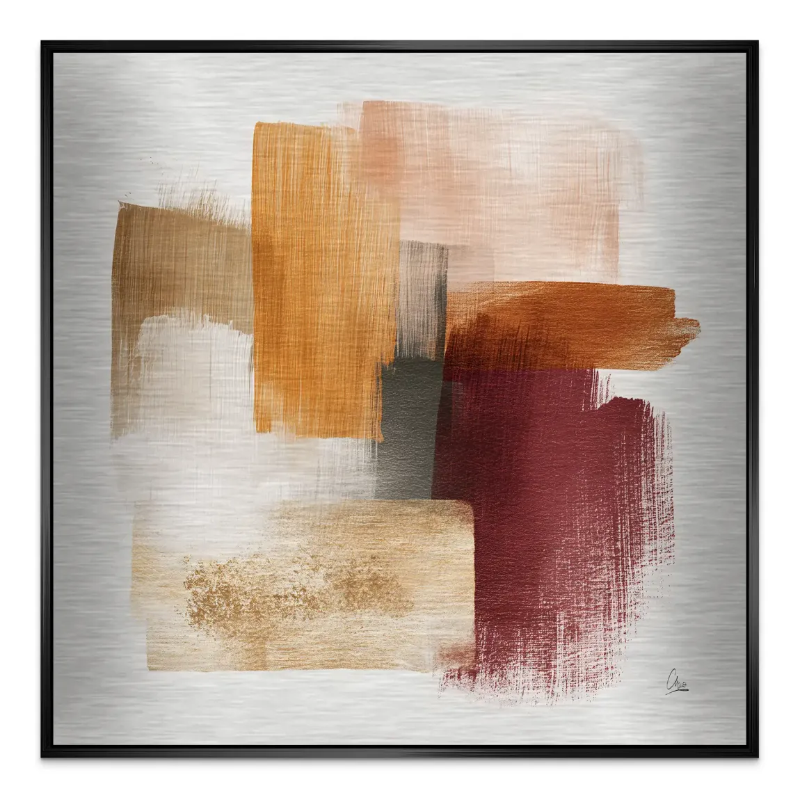 Boho Touch Alu Gebürstet Bild