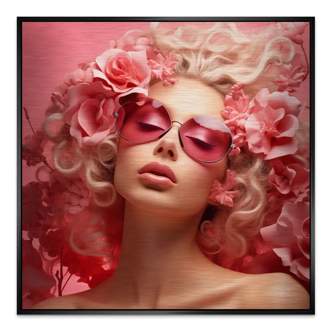 Pink Mirage Alu Gebürstet Bild