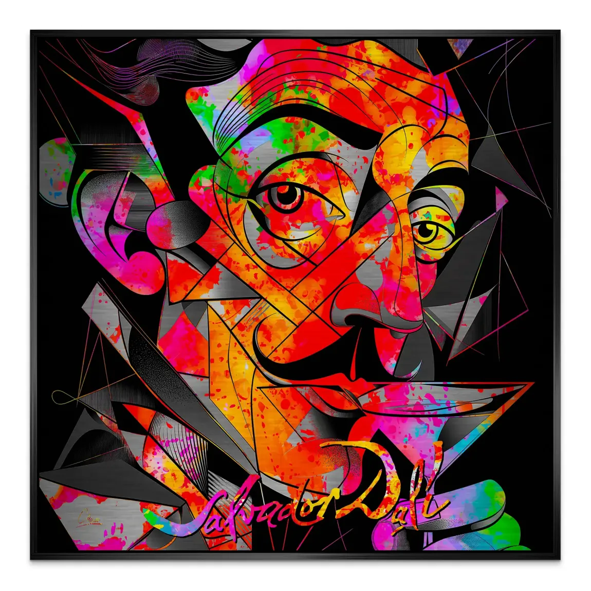 Infinite Mind Salvador Dalí Alu Gebürstet Bild - INGALERIE | Dein Onlineshop für moderne Wandbilder