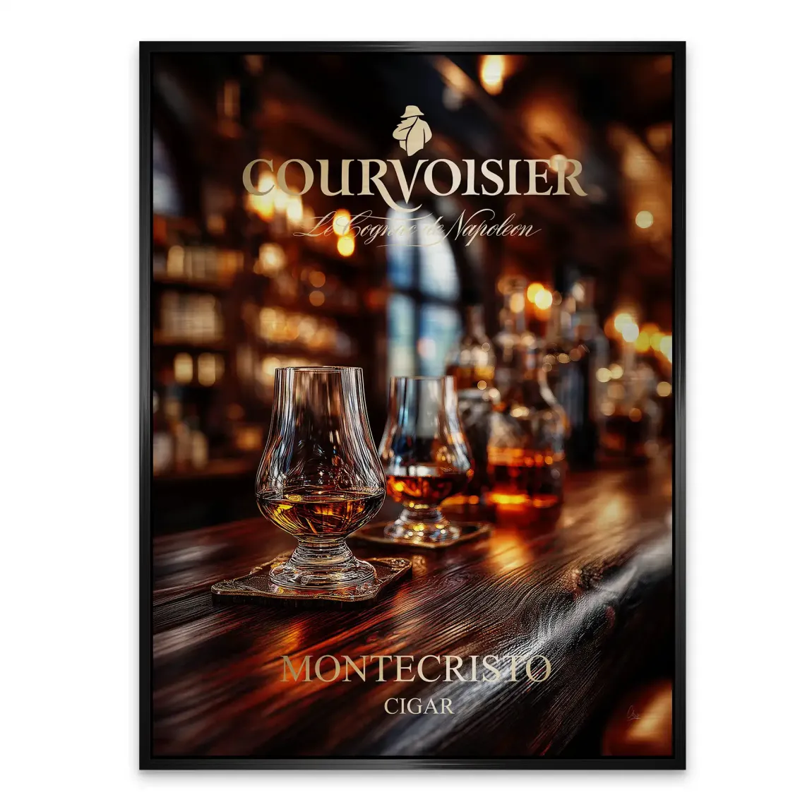 Amber Delight Cognac Alu Gebürstet Bild