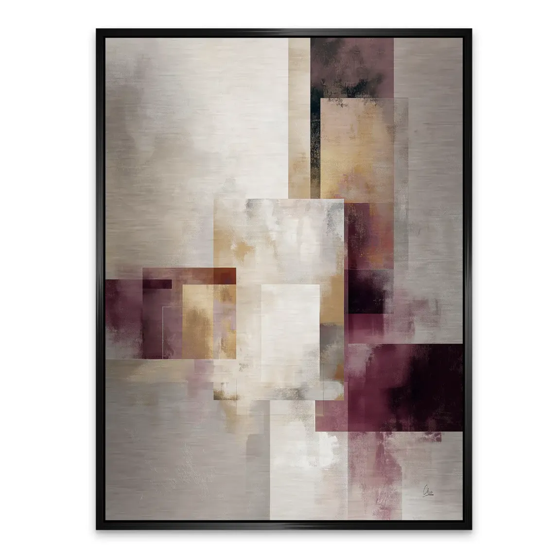 Mystic Geometry Alu Gebürstet Bild