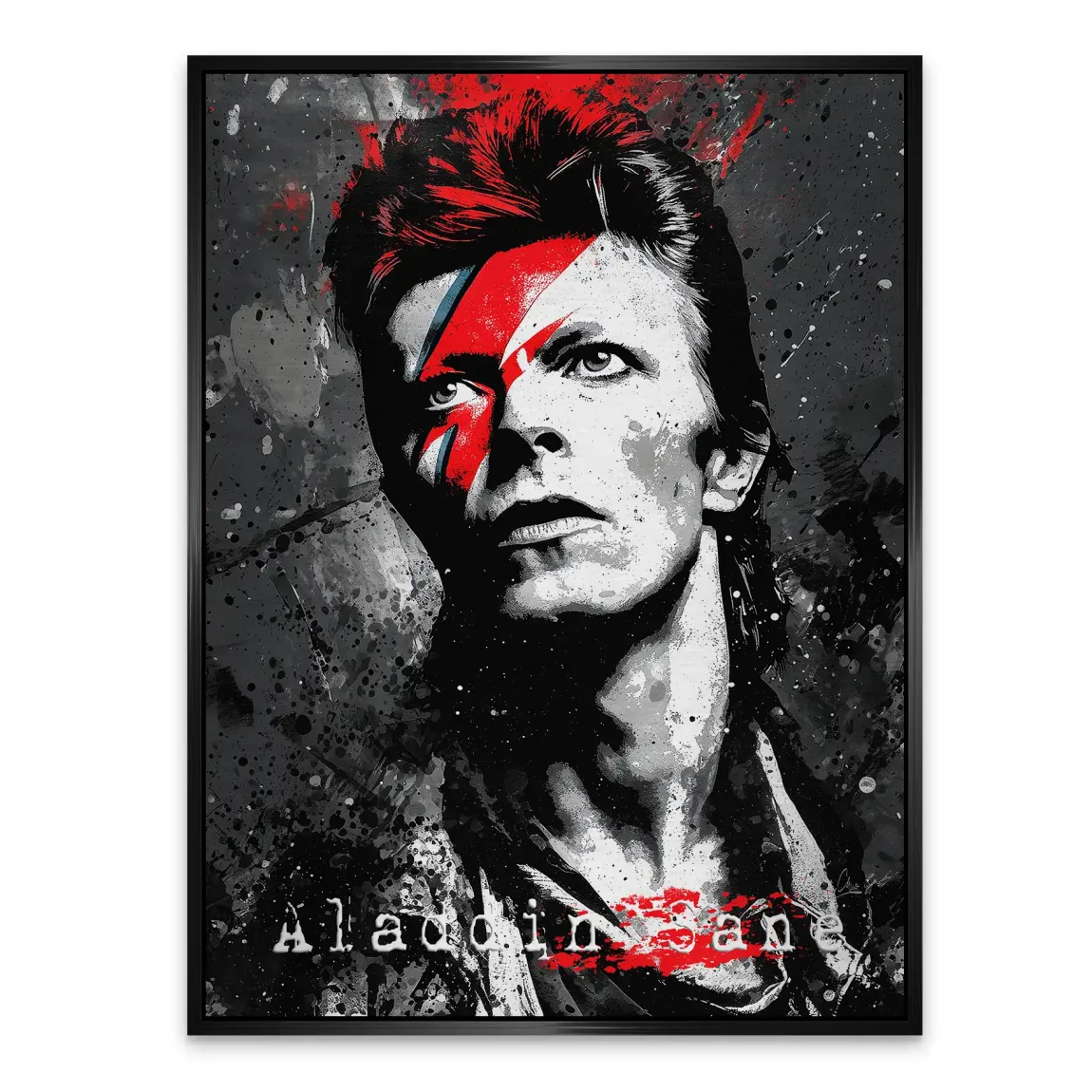David Bowie Starlight Alu Gebürstet Bild