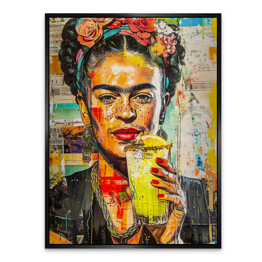 Frida Mexico Art Aludibond Gebürstet INGALERIE