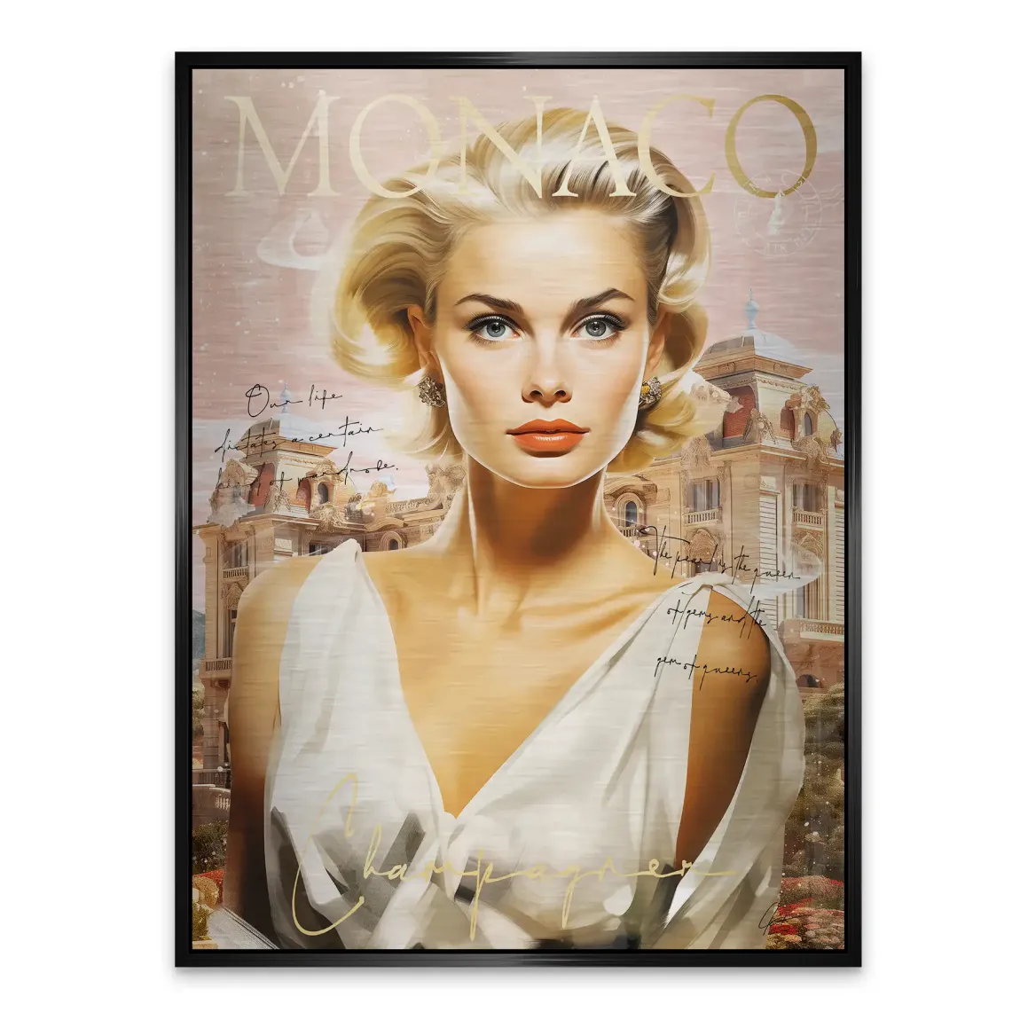 Grace Monaco Aludibond Gebürstet INGALERIE
