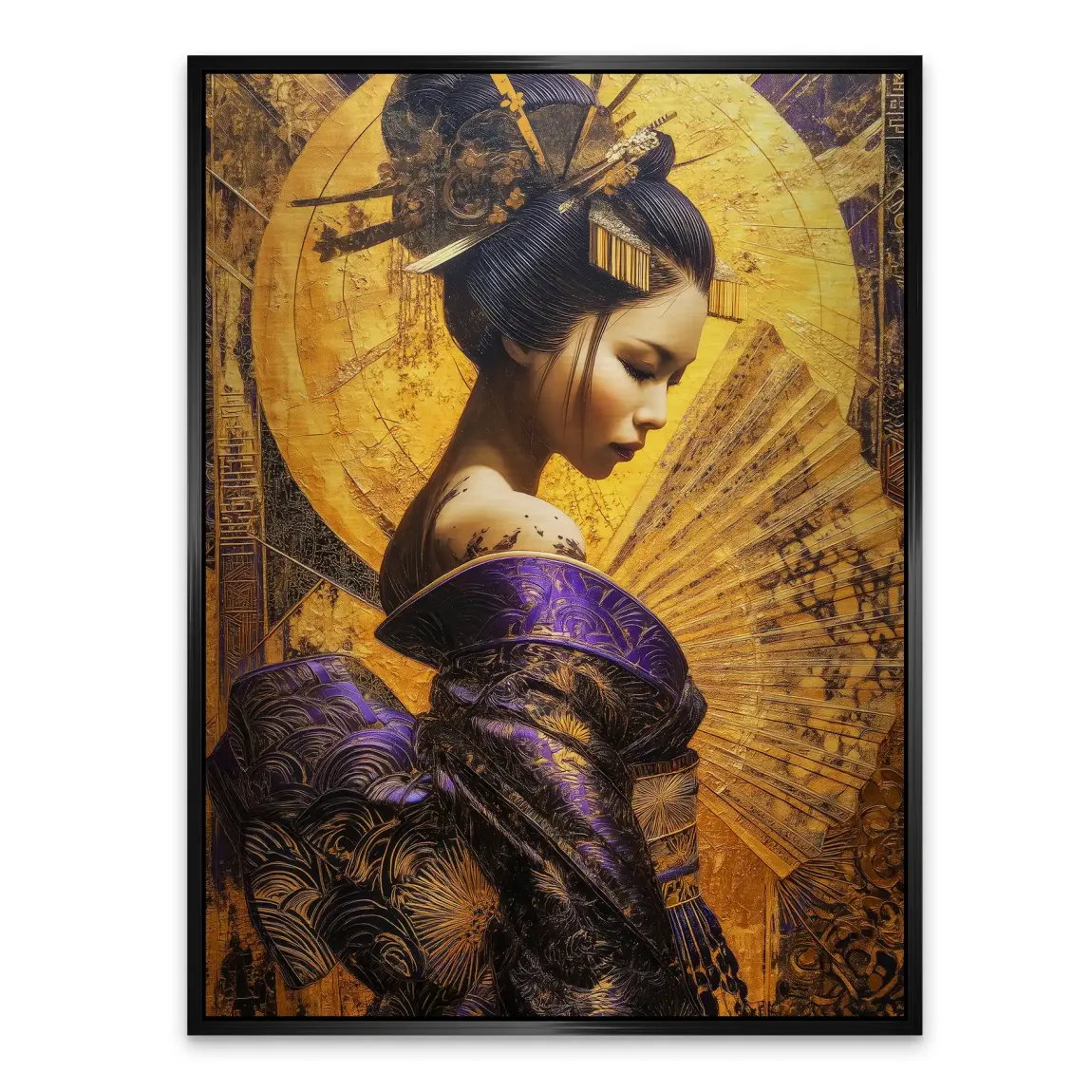 Silk Dynasty Beauty Aludibond Gebürstet INGALERIE