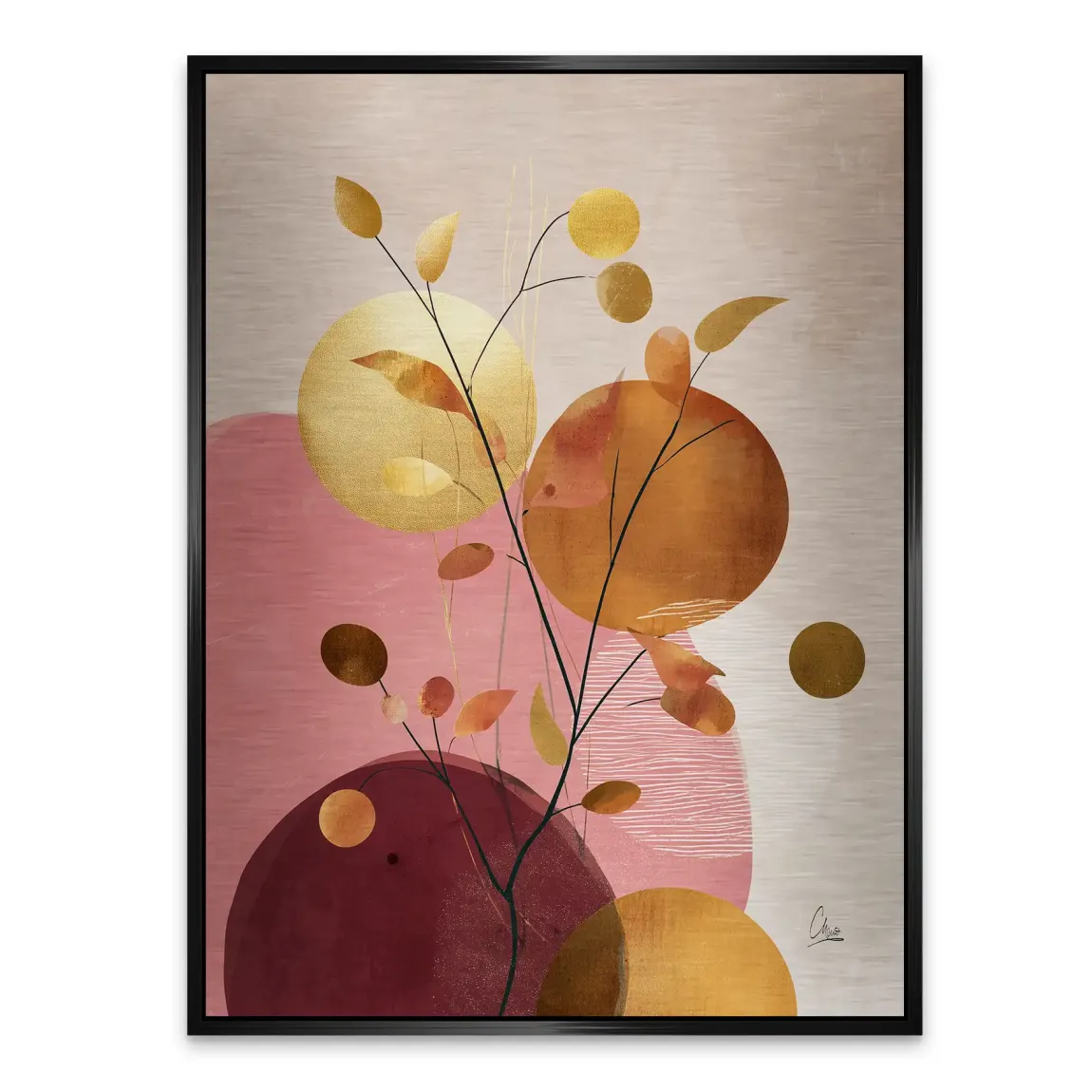 Golden Terra Harmony Alu Gebürstet Bild