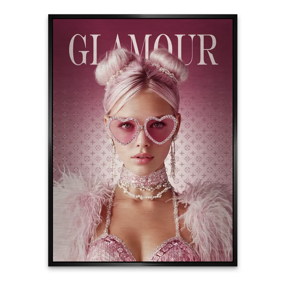Glamour Lady Alu Gebürstet Bild