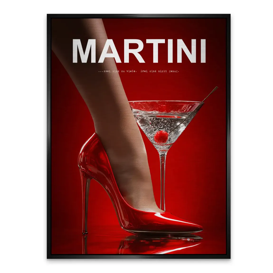 Martini Red Desire Alu Gebürstet Bild