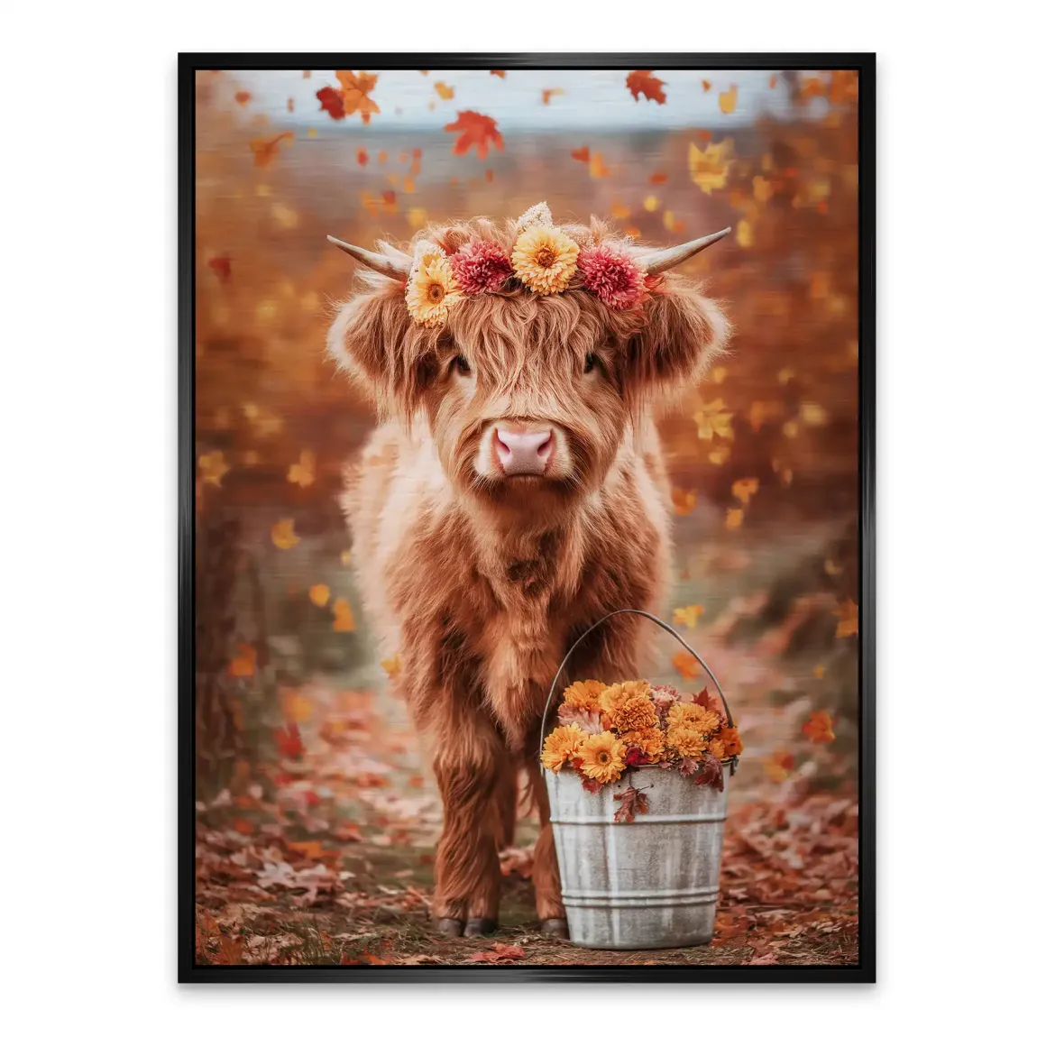 Herbstliebe Highland Alu Gebürstet Bild