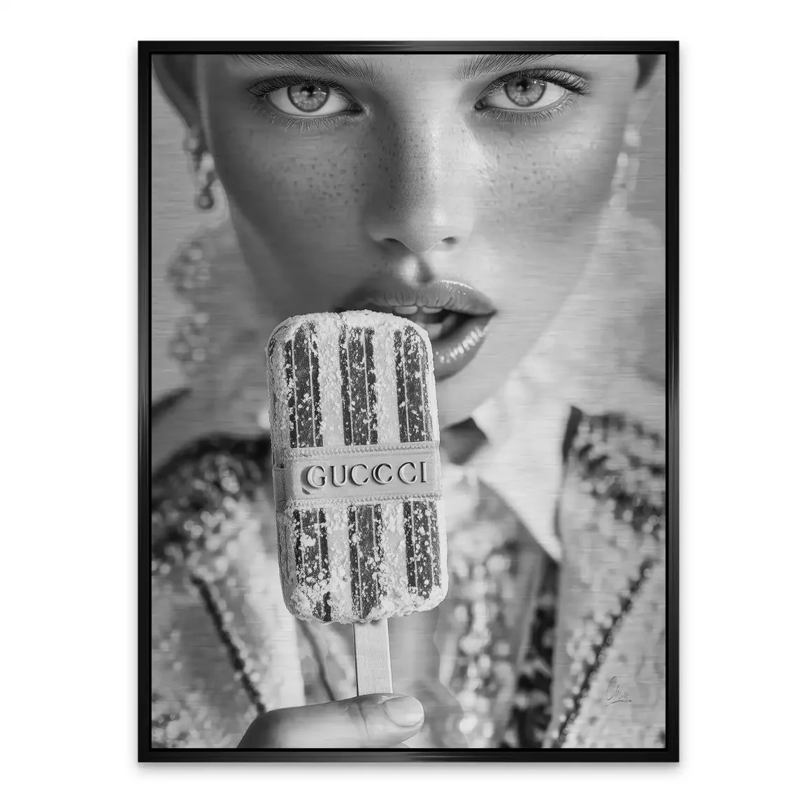 Gucci Ice Noir Alu Gebürstet Bild