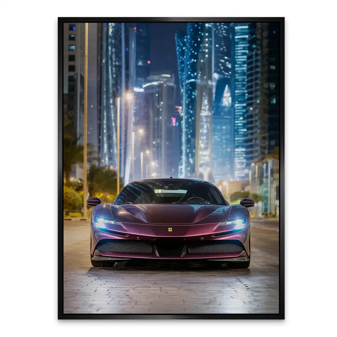 Midnight SF90 Art Alu Gebürstet Bild