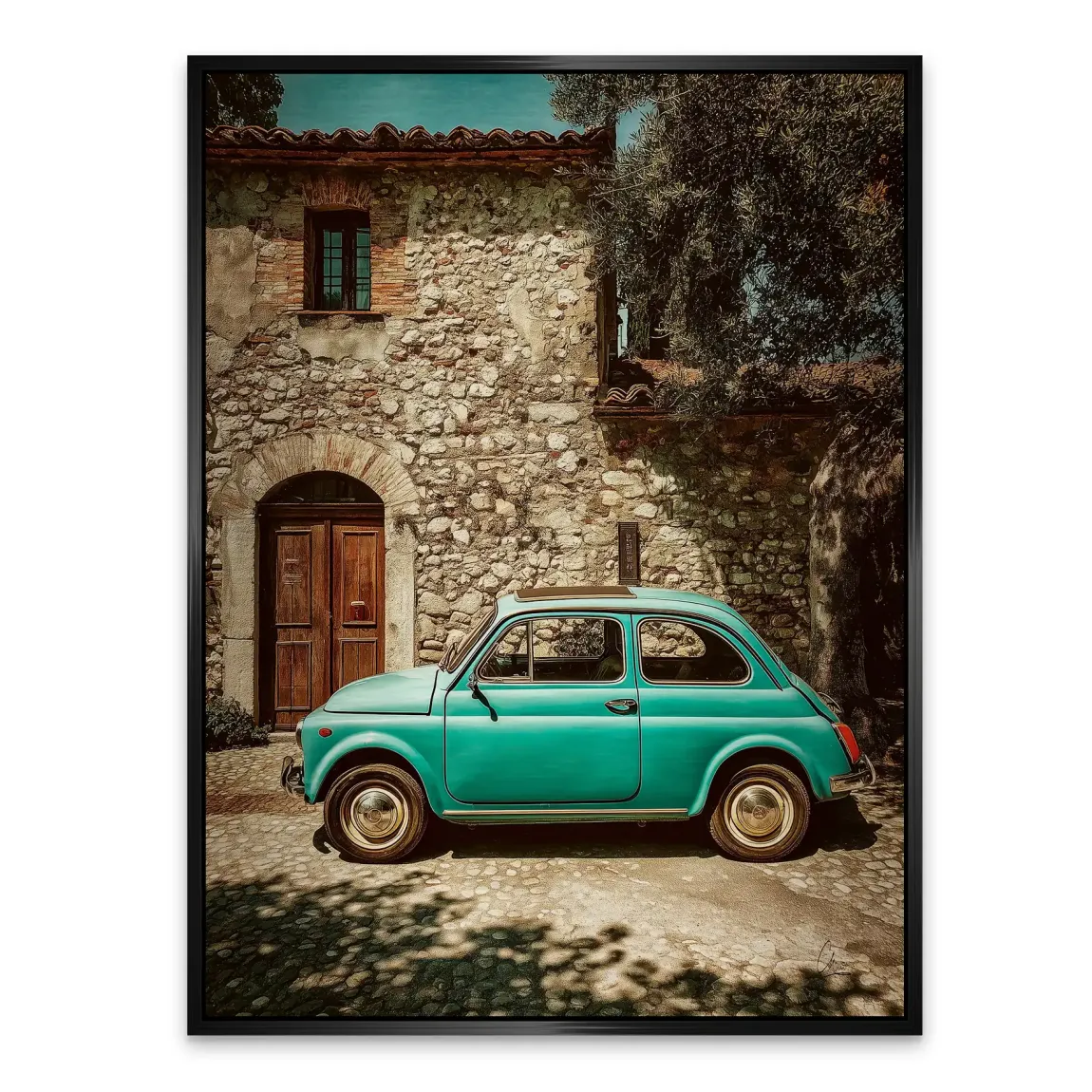 Toskana Fiat Charm Alu Gebürstet Bild