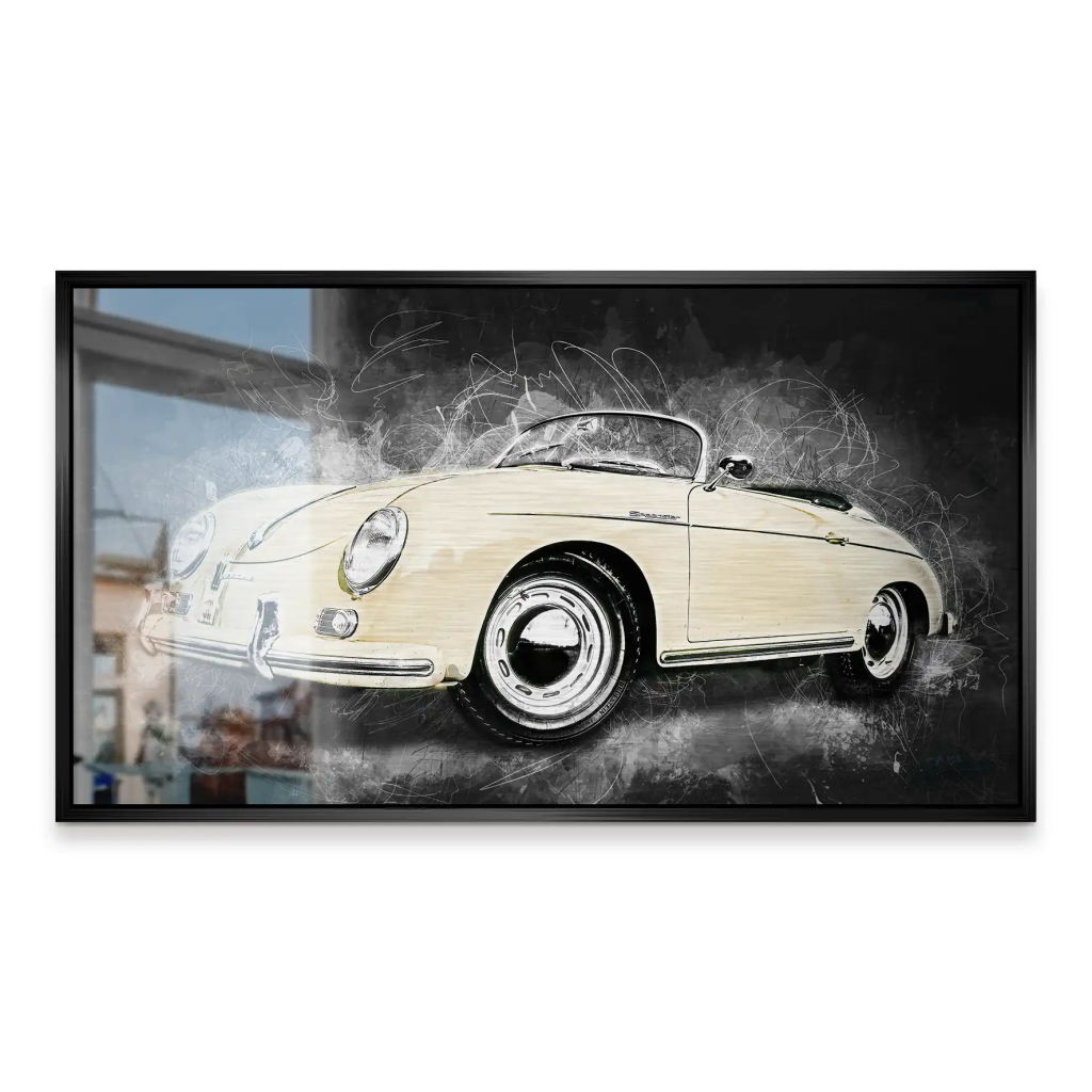 Ivory Elegance – Porsche Speedster 365 Alu gebürstet Bild INGALERIE