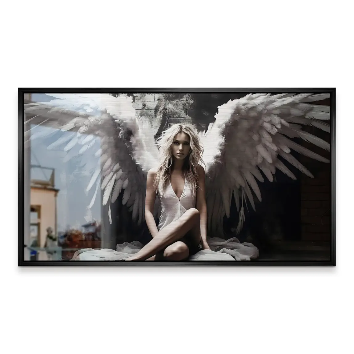 Angel Wings Alu Gebürstet