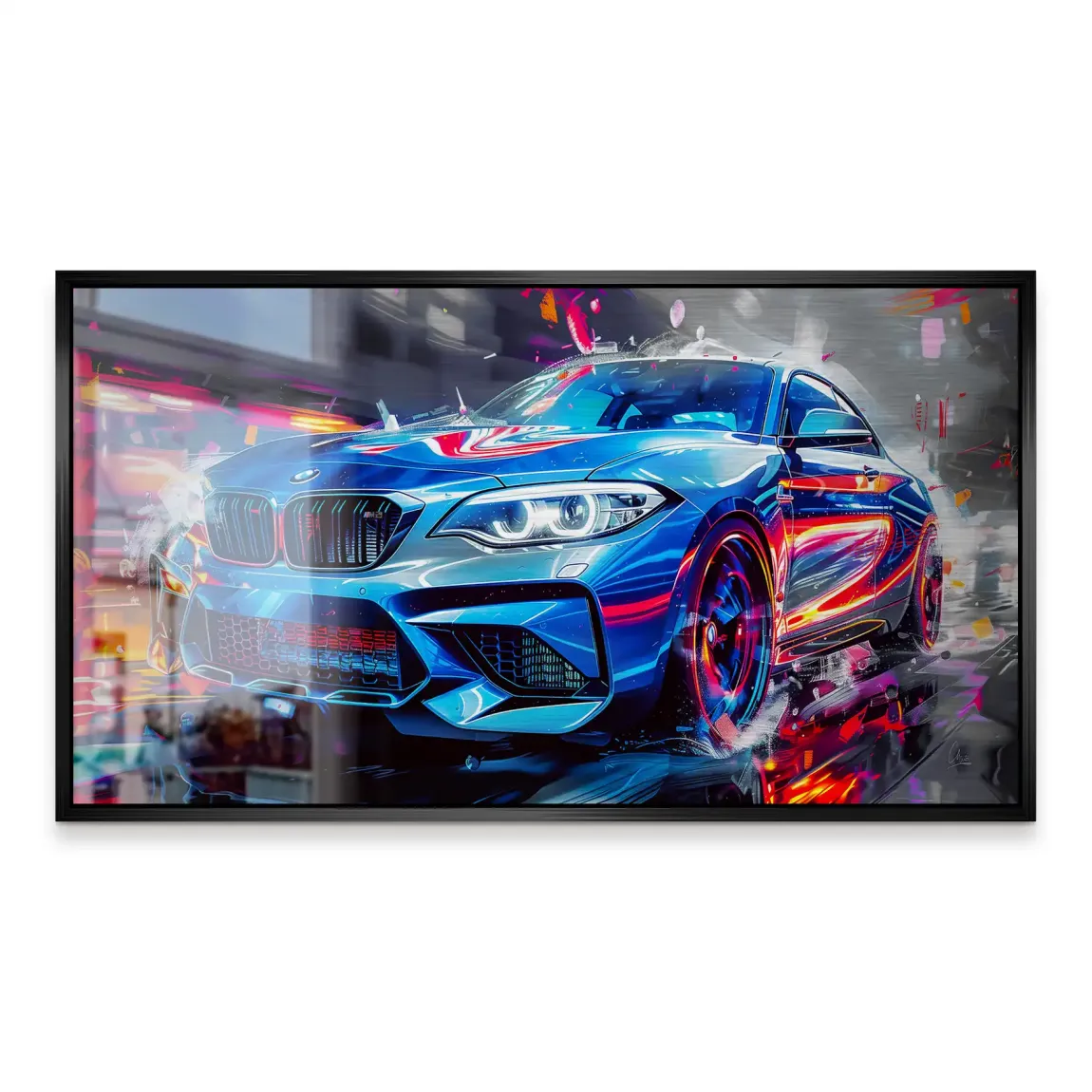 BMW M2 Abstrakt Vision Alu Gebürstet