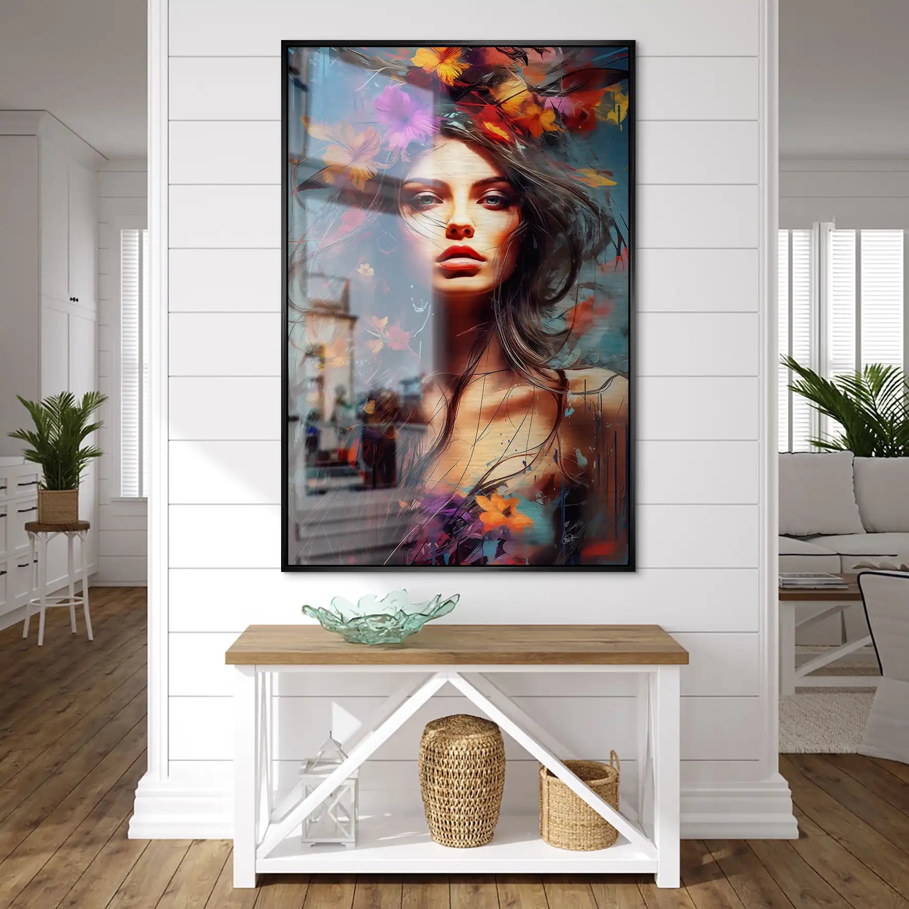 Beauty Art Abstrakt Alu Gebürstet Bild INGALERIE