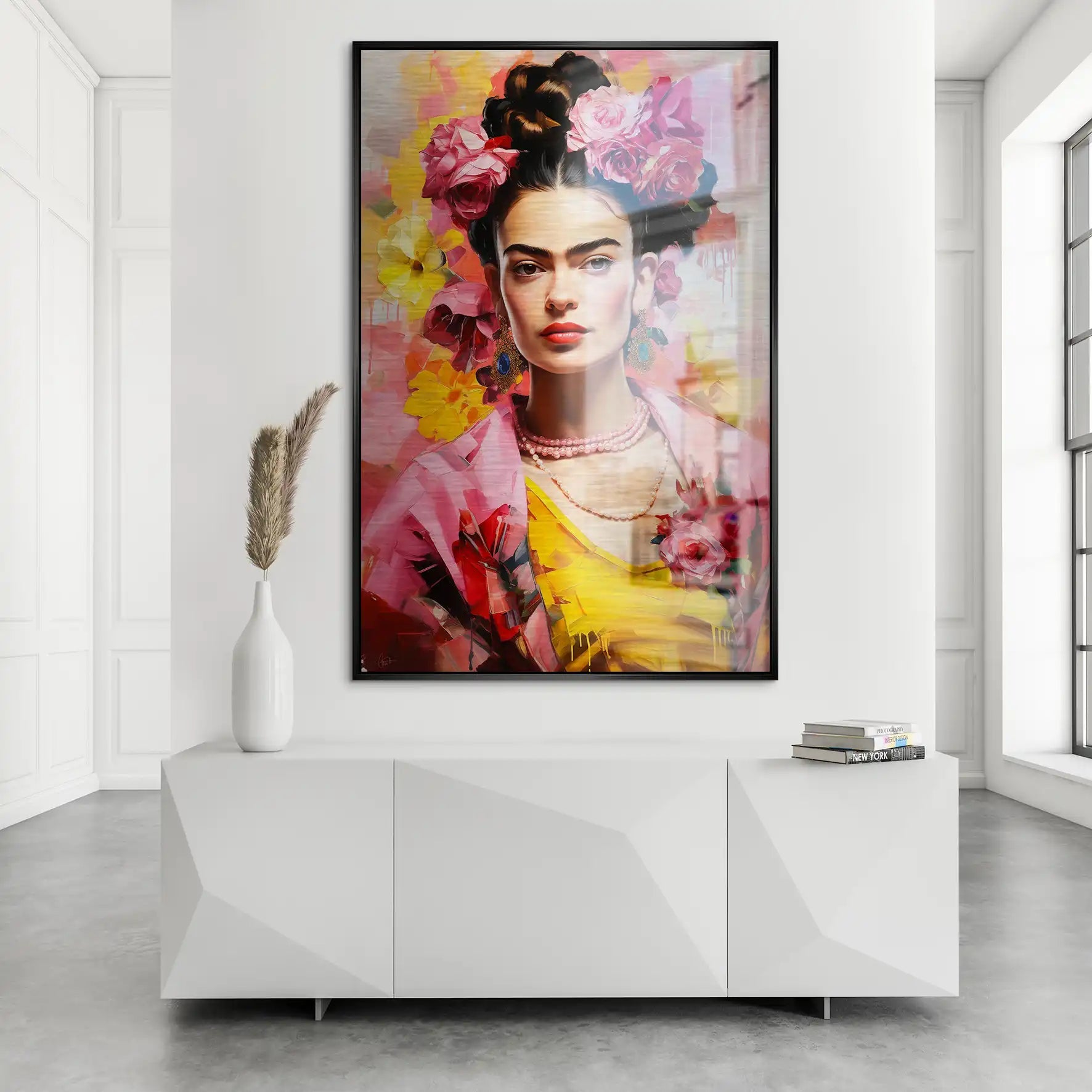 Beauty Frida Alu Gebürstet Bild INGALERIE