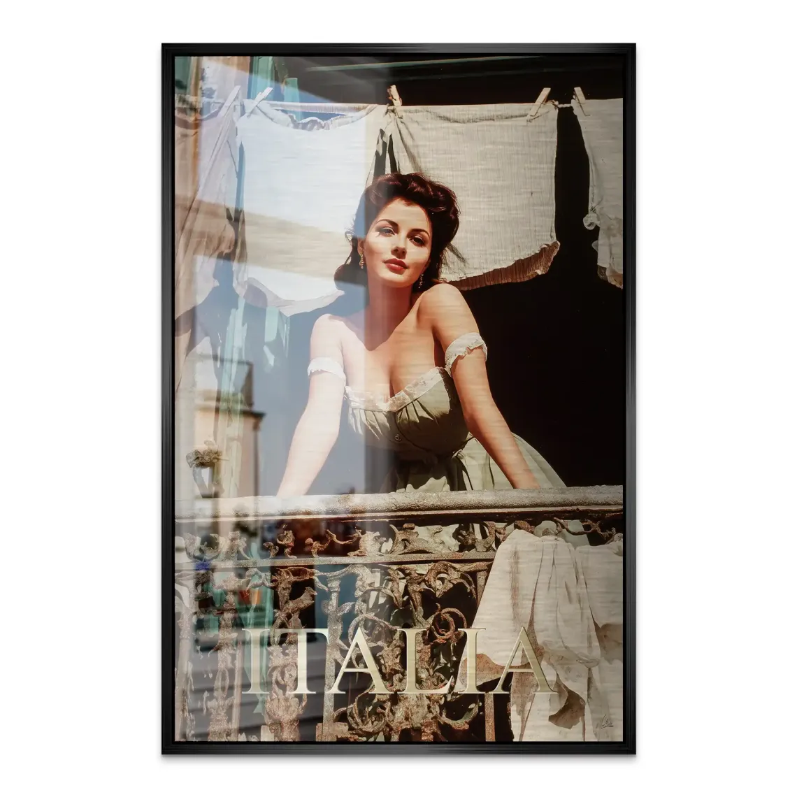 Bella Donna Alu Dibond Bild gebürstet