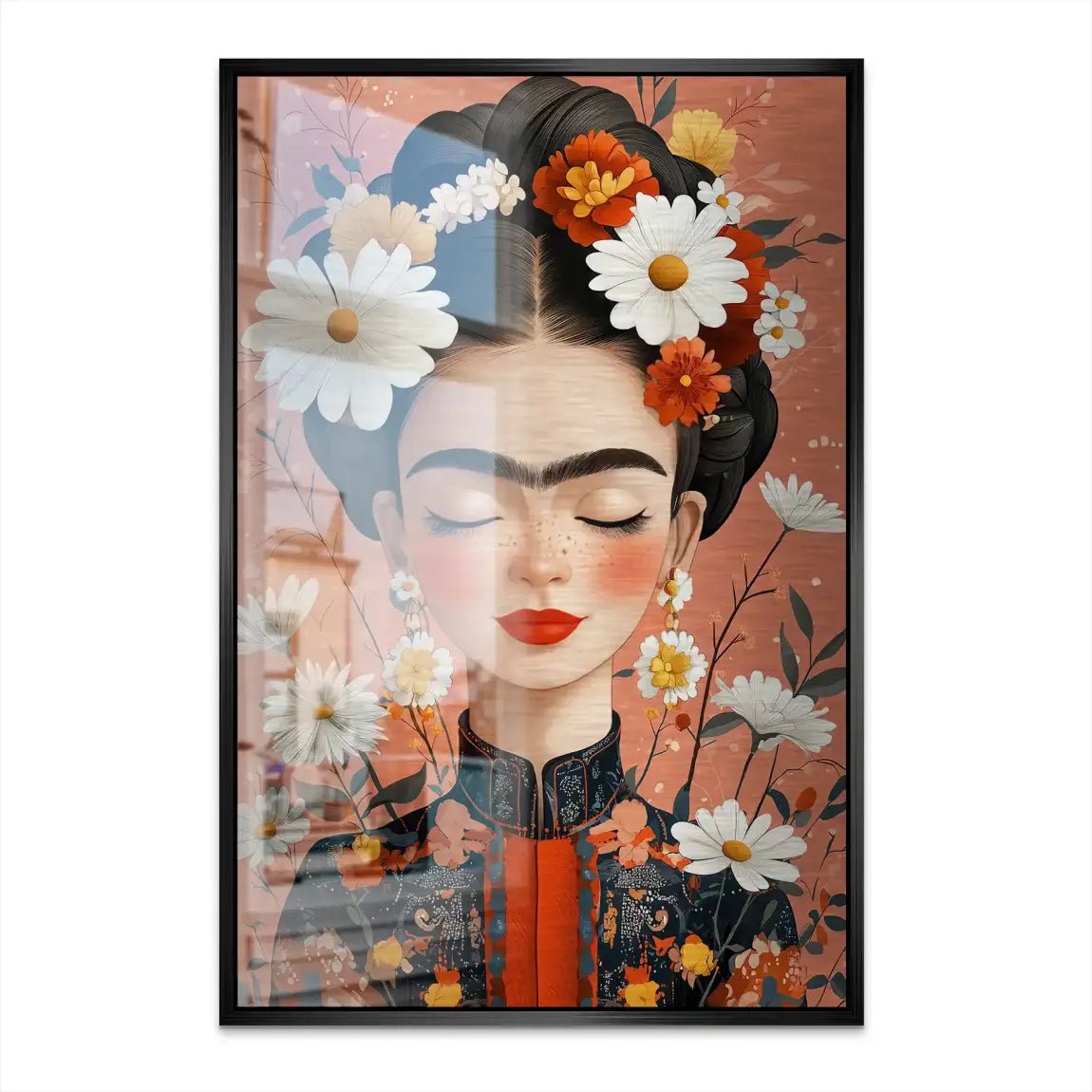 Frida Flower Nr.3 AluDibond Gebürstet INGALERIE