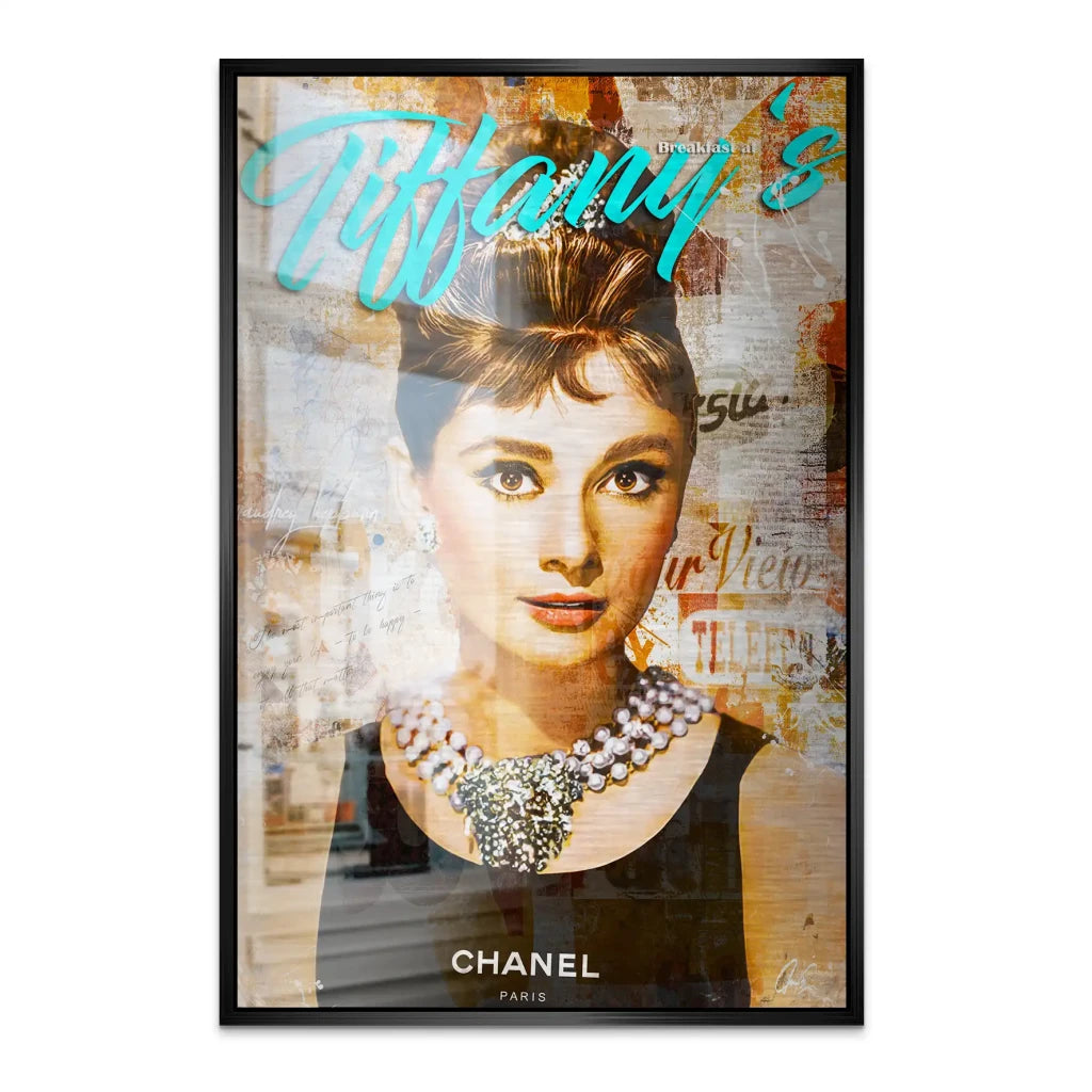 Audrey Tiffany Art AluDibond Gebürstet INGALERIE