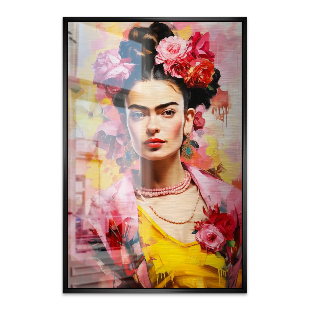 Beauty Frida Alu Gebürstet Bild INGALERIE