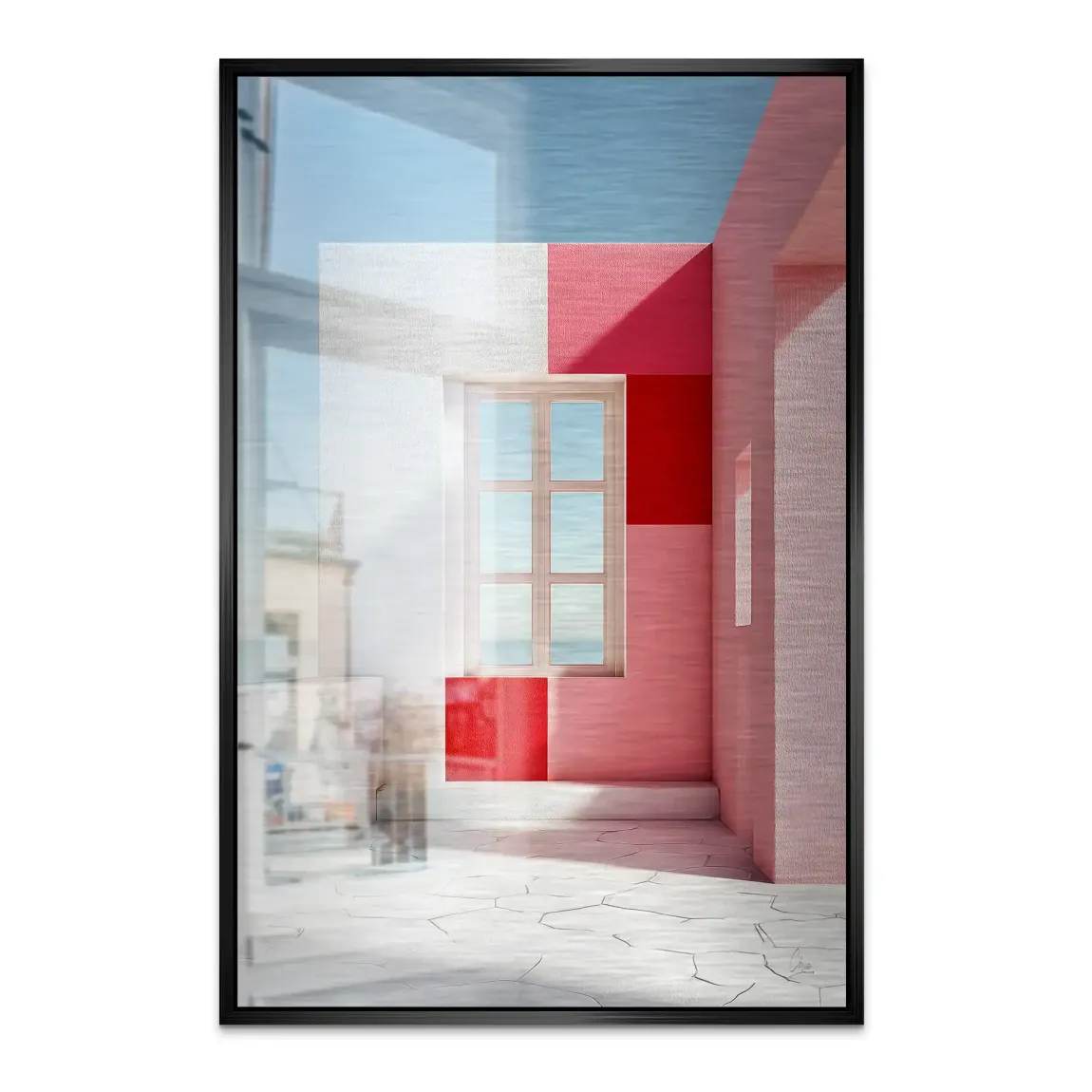 Ocean Vista Alu Dibond Bild gebürstet - INGALERIE | Dein Onlineshop für moderne Wandbilder