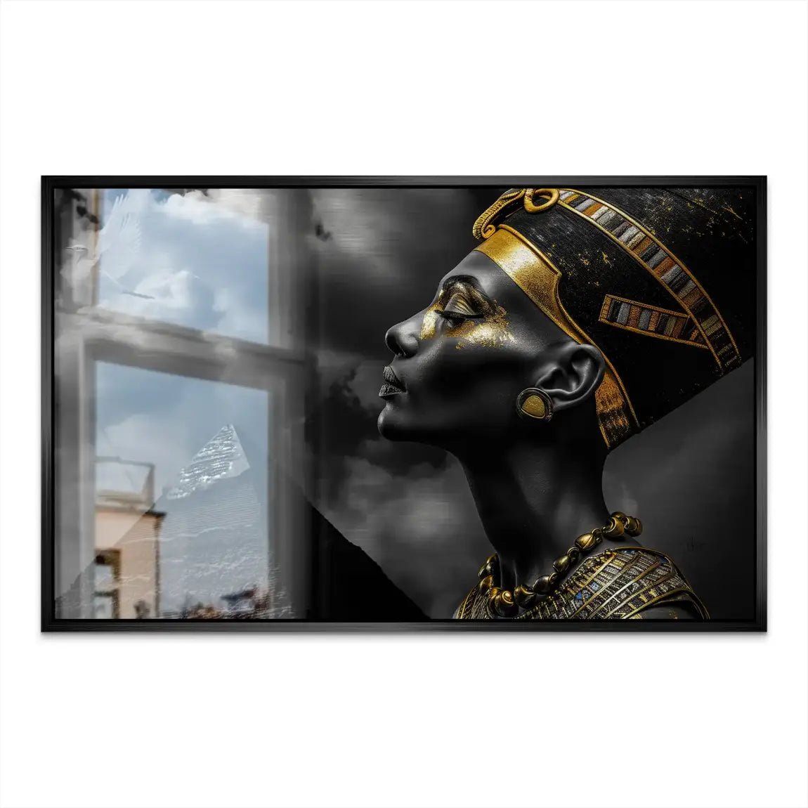 Queen Kleopatra Nr.4 Dark AluDibond Gebürstet INGALERIE