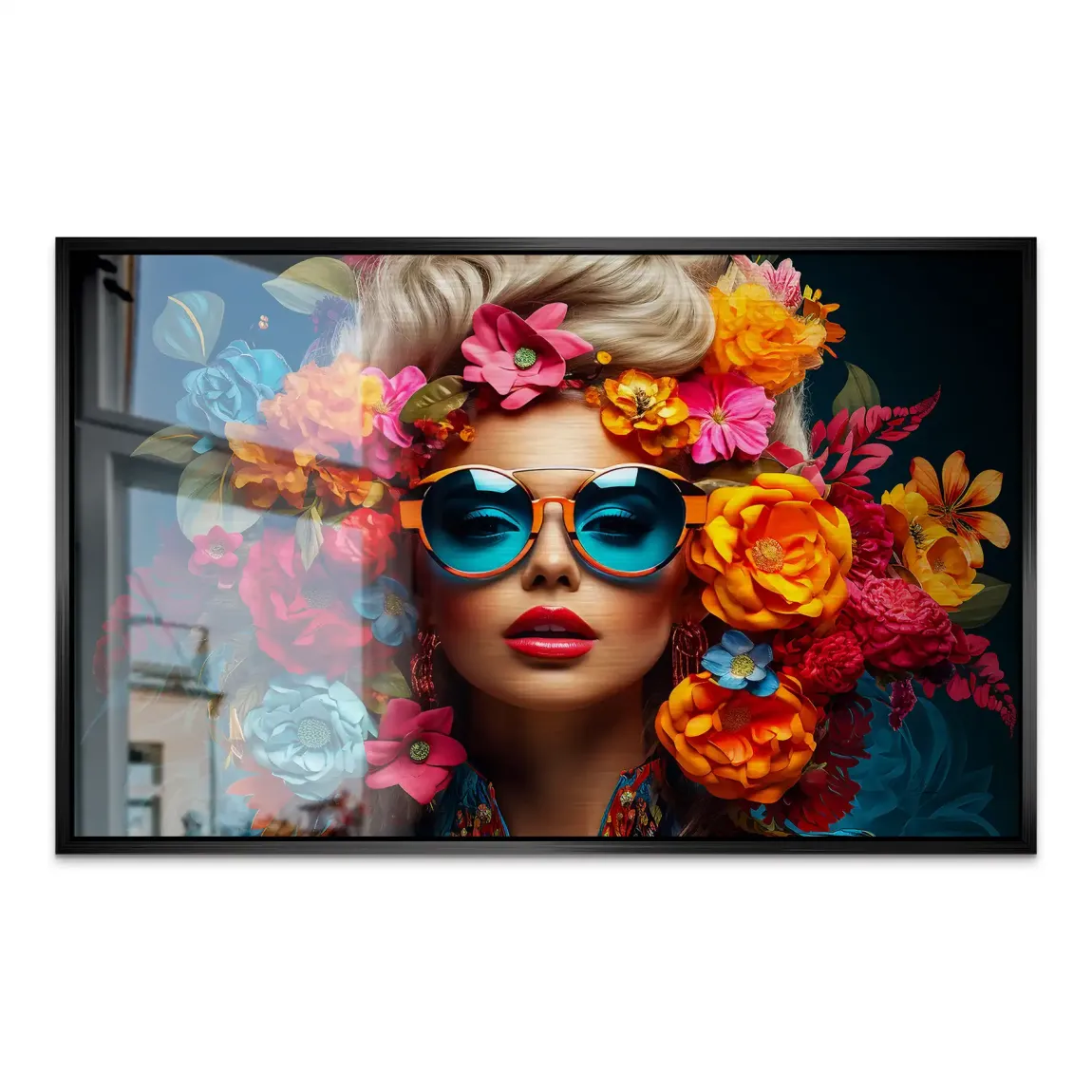 Floral Shades AluDibond Gebürstet